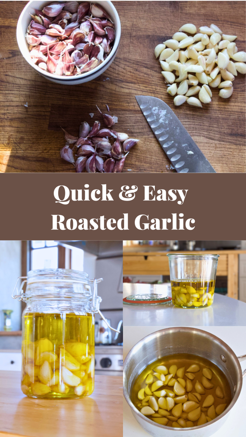 Quick and Easy Roasted Garlic Mossy Meadow Homestead